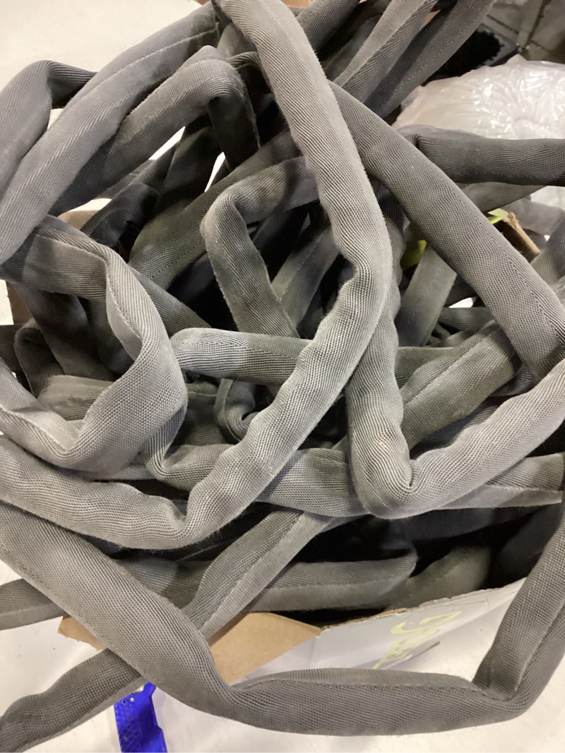Condition photo showing As Is for zero-g teknor apex 5/8-in x 100-ft premium-duty kink free woven gray hose