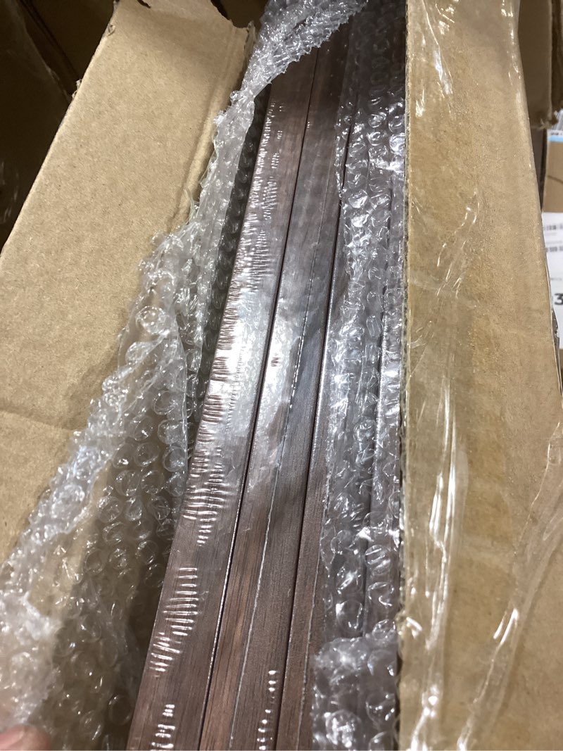 Condition photo showing New/Like New for upsimples 16x20 Picture Frame Set of 5, Display Pictures 11x14 with Mat or 16 x 20 Without, Wall Gallery Poster Frames, Brown Brown 16x20