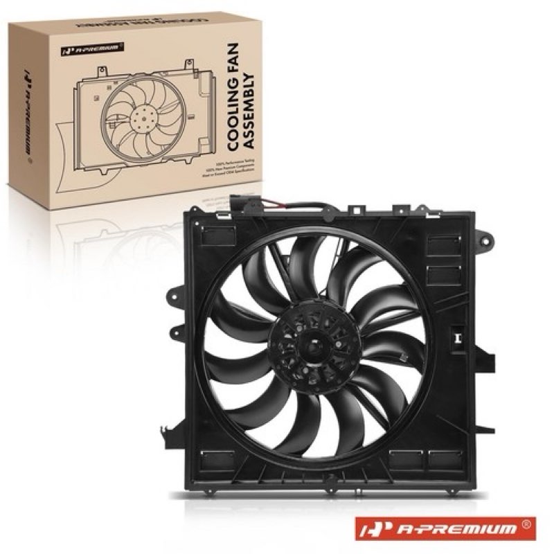 A-Premium Radiator Cooling Fan Assy w/ Brushless Motor for Chevy Camaro 21-23