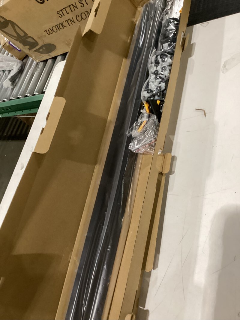 Condition photo showing New/Like New for Curtain Track for Ceiling or Wall, Heavy Duty Aluminum Alloy with Smooth Sliding, Easy to Install, Black, 3ft To 15ft Black 15 ft