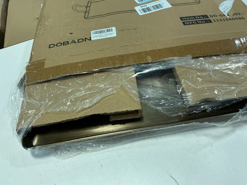 Condition photo showing Good Condition for Stainless Steel Double Griddle for Gas or Electric Double Burner Use on Medium or Low Heat, 18'' x 11.5'' Non-Stick Stove Top Flat Griddle Grill Pan Skillet for Indoor Dual Burner Stove
