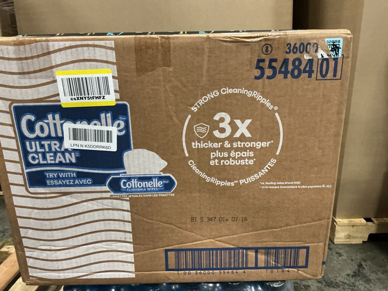 Condition photo showing New/Like New for cottonelle ultra clean toilet paper with active cleaningripples texture strong bath tissue 32 family mega rolls = 176 regular rolls (8 packs of 4) family mega rolls 353 sheets (pack of 32)