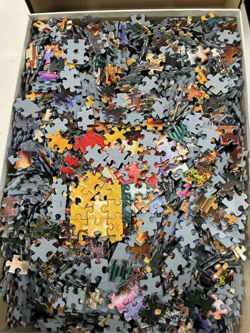 Condition photo showing Good Condition for anatolian puzzle - italian sunset coast, 3000 piece jigsaw puzzle, #4932
