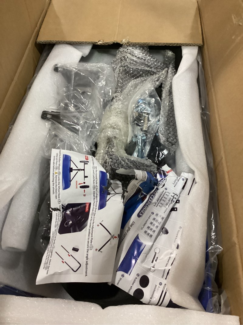 Condition photo showing As Is for Snow Shovel Pusher, 29.13-inch Metal Snow Pusher with Wheels for Driveway, Adjustable Angle and Height Snow Pusher Shovel for Sidewalks, or Parking Lots