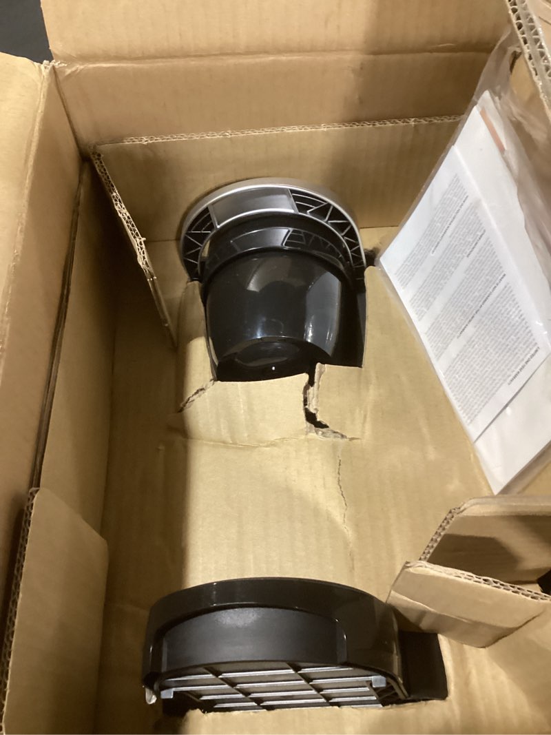 Condition photo showing As Is for Keurig K-Compact Single-Serve K-Cup Pod Coffee Maker, with 3 Brew Sizes, Smart Start Feature, 36oz Removable Reservoir, Black