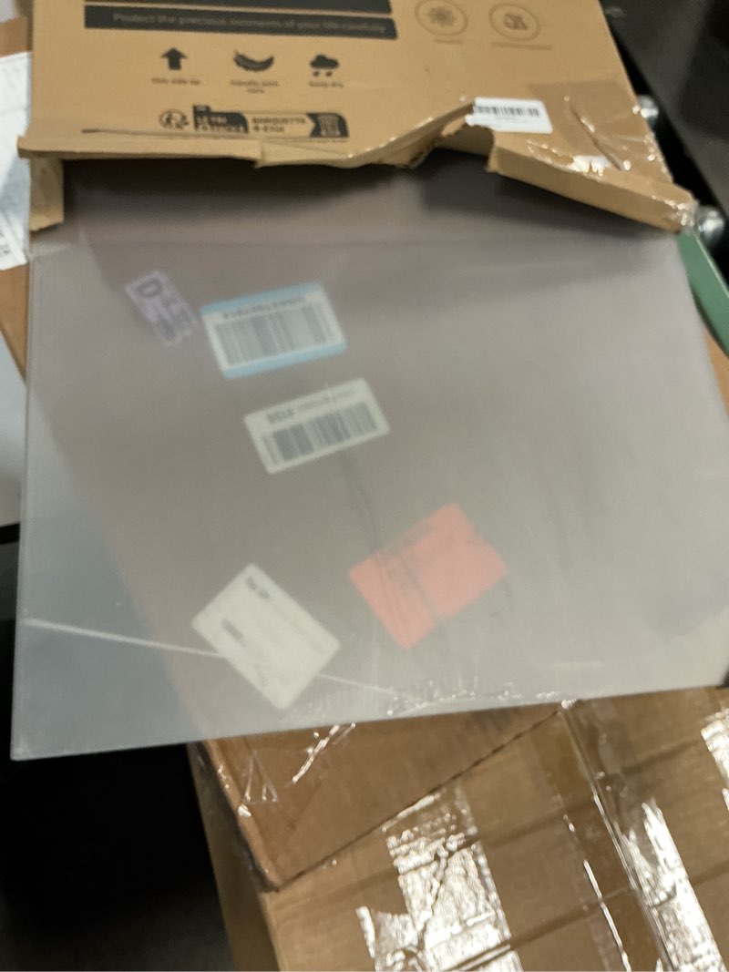 Condition photo showing New/Like New for art3d 10-pack of 16×20" pet/plexiglass sheets, transparent clear flexible plastic sheet panels for craft, picture frames, sign blank, diy display project 16" x 20", 1mm thick clear 10