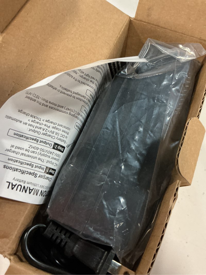 Condition photo showing New/Like New for replacement for ego battery charger 56-volt lithium-ion charger ch2100 ch3200 ch5500 ch2800d