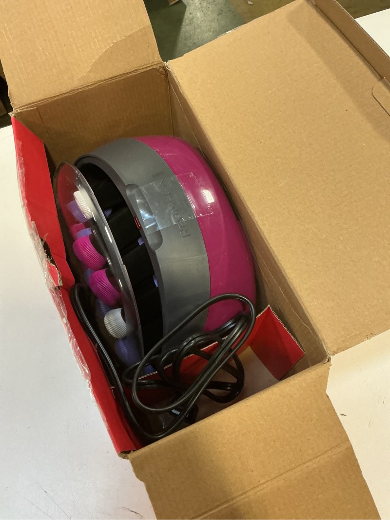 Condition photo showing As Is for Remington Ionic Conditioning Hair Setter, 20 Velvet Hair Rollers, 6 Large (1¼”), 10 Medium (1"), 4 Small (¾”), Blowout Style Hair Curlers pink 1 Count (Pack of 1)