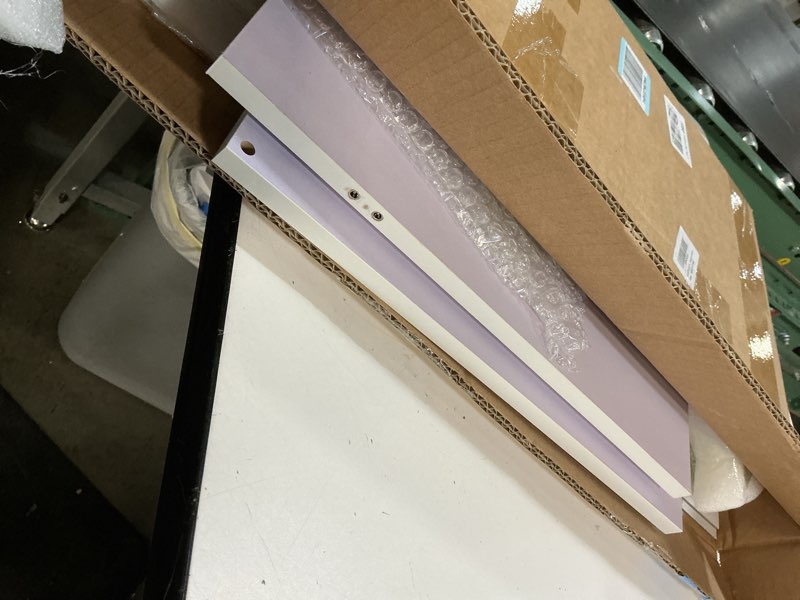 Condition photo showing Good Condition for DuvinDD Acrylic Display Case for Zimomo for Labubu, 23.6 inch Tall Clear Large Doll Display Box with LED Light Top for Lego Display Case Dustproof Protective Showcase White High hardness fiberboard 13.8 W x 11.8 D x 23.6 H inch