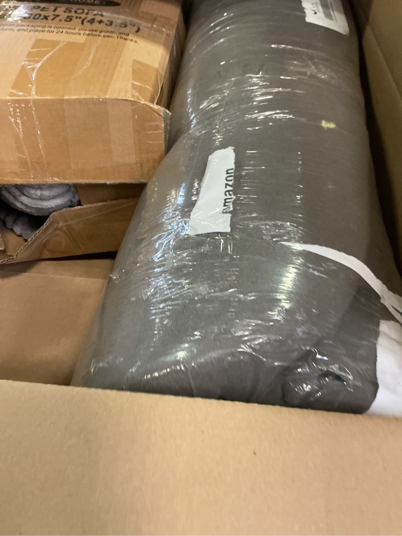 Condition photo showing Good Condition for DEBANG HOME Orthopedic Dog Bed for Large Dogs Breeds, High Density Egg Crate Foam Dog Sofa Beds,Oval Kennel Bed, Pet Couch Bed with Four Sided Bolster, Removable Washable Cover& Non-Slip Bottom 41"L x 30"W x 7.5"Th Gray