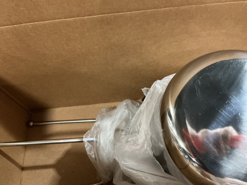 Condition photo showing As Is for american metalcraft cbs33 champagne / wine bucket and stand