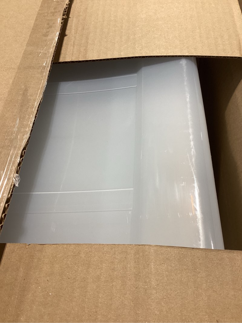 Condition photo showing Good Condition for IRIS USA 72 QT Plastic Storage Box with Lid and Latches - 4 Pack - BPA-Free, Discreet Organizing Solution, Durable Nestable Stackable Containers, Secure Pull Handle - Pearl Pearl 72 Qt 4 Pack