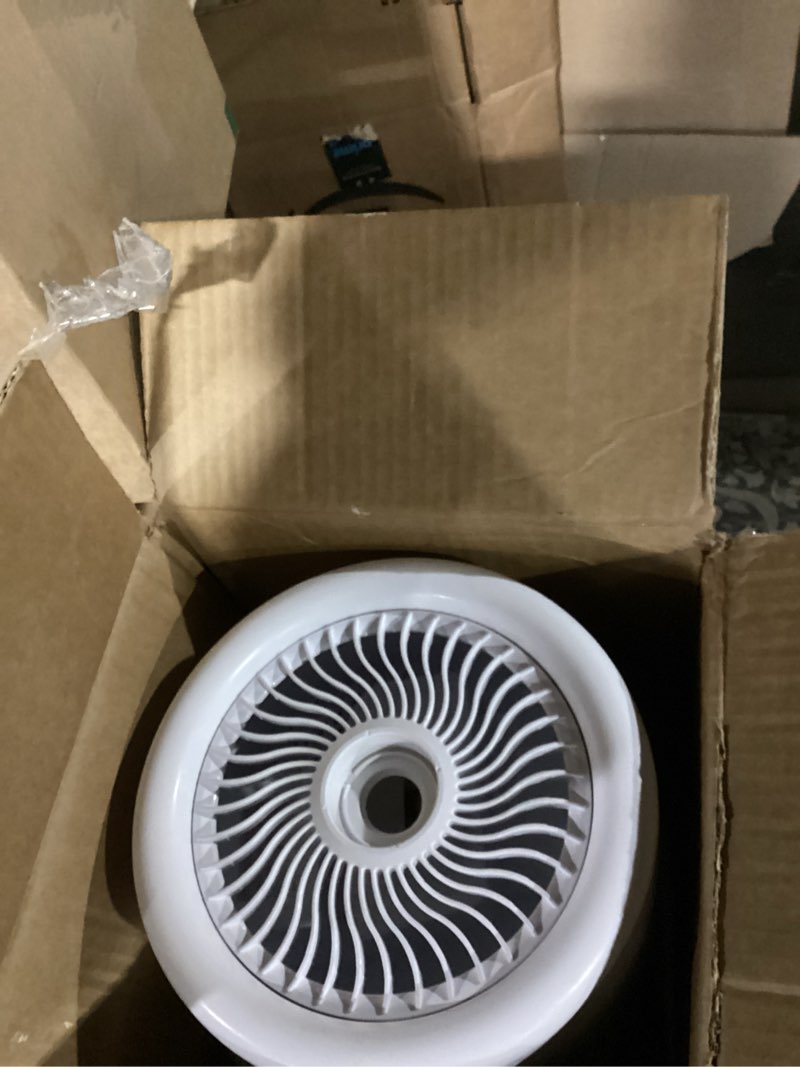 Condition photo showing Good Condition for 17L/4.5Gal Ultra Large Humidifiers for Bedroom 2000 sq ft, Quiet Humidifiers for Large Room, Tower Humidifier with 4 Mist Mode & Extension Tube for Home School Office Commercial Greenhouse Plants WHITE
