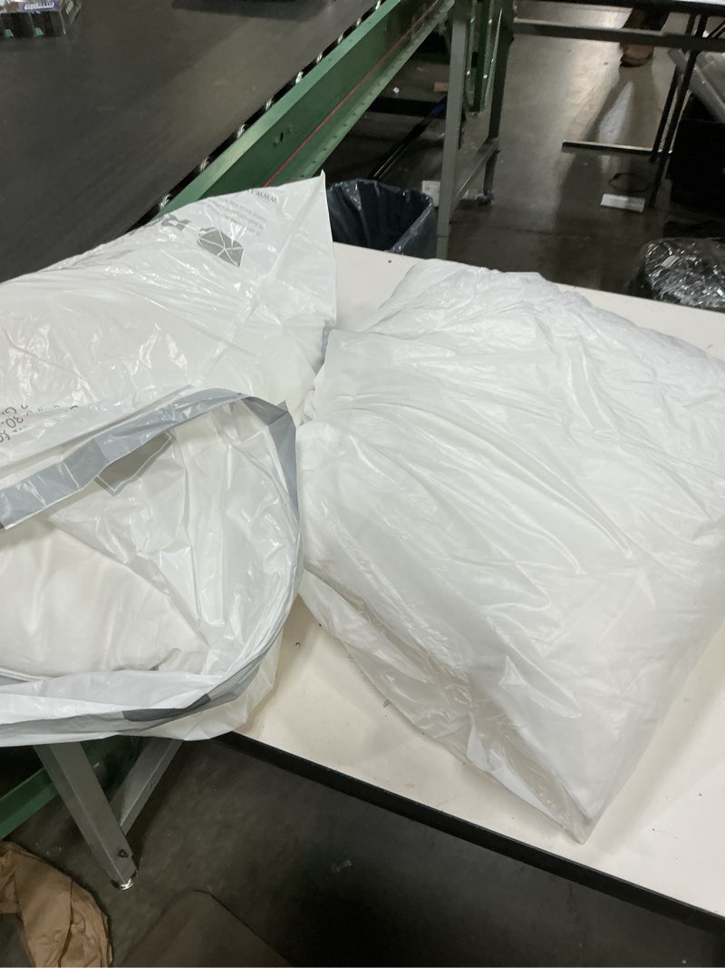 Condition photo showing Good Condition for miulee pack of 2 20x20 outdoor pillow inserts, waterproof decorative square throw pillow inserts for patio sofa garden porch couch 20x20 inch