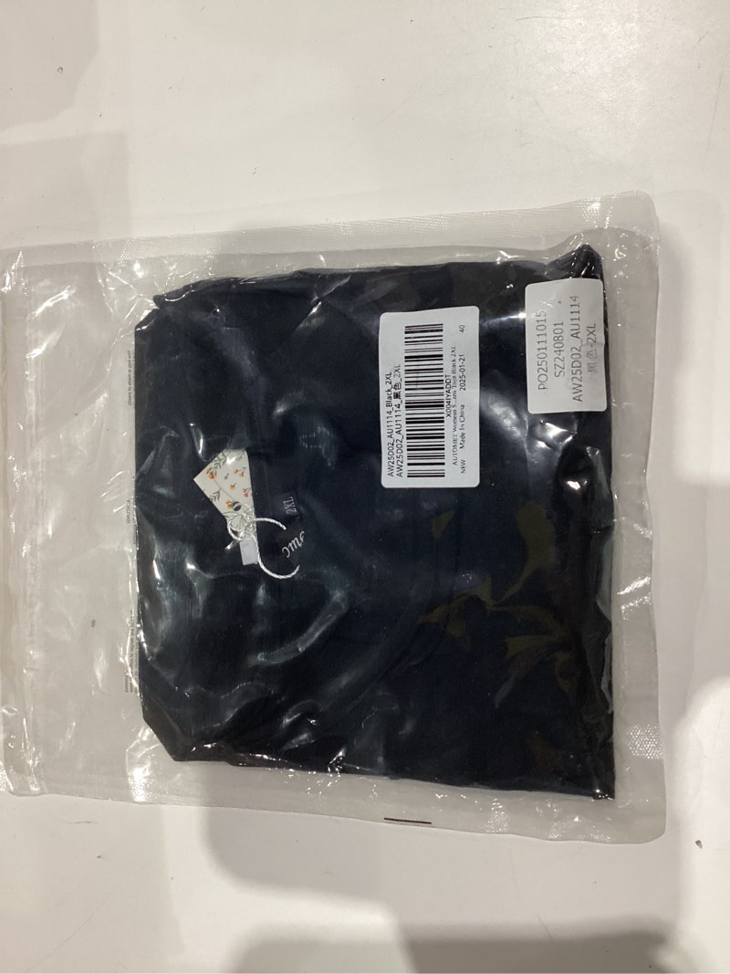 Condition photo showing New/Like New for AUTOMET Womens Tank Tops 2026 Summer Dressy Casual Blouses Sleeveless Flowy Crewneck Outfits Basic Trendy Clothes Black XX-Large