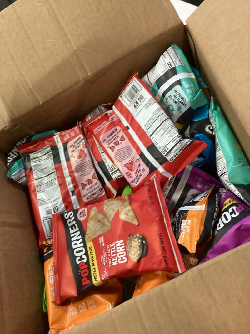 Condition photo showing New/Like New for PopCorners Sampler Pack (6 Flavors), 1oz (20 Count)
