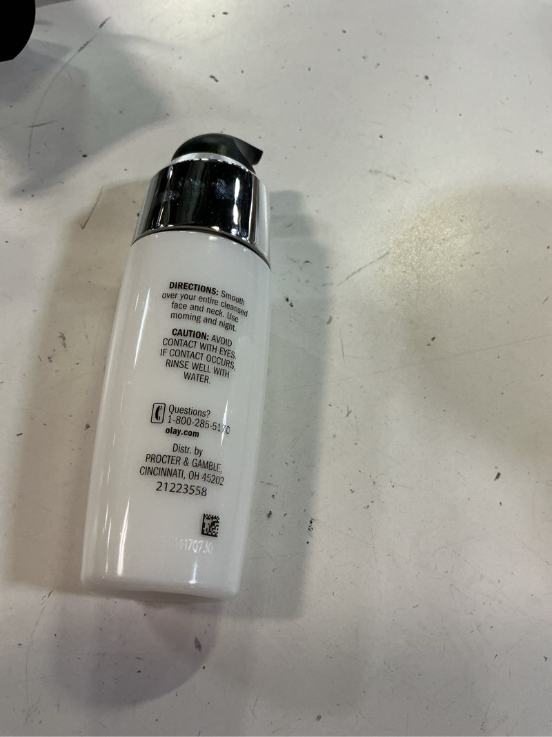 Condition photo showing Good Condition for face moisturizer by olay, regenerist fragrance free light gel regenerating serum, 1.7 fl oz