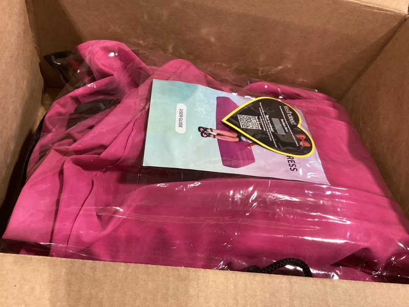Condition photo showing Good Condition for yesindeed upgraded bbl bed with hole, inflatable brazilian butt lift mattress for post surgery recovery - waterproof velvet touch top comfortable & supportive - carrying bag and with built-in pump