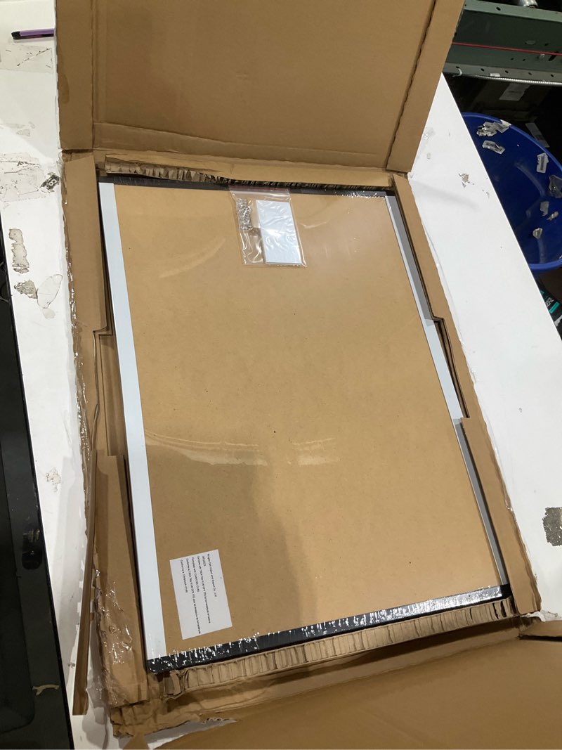 Condition photo showing Good Condition for amazon basics cork bulletin board, 23" x 17", lightweight, easy to mount, aluminum/plastic frame 17" x 23" 1 pack