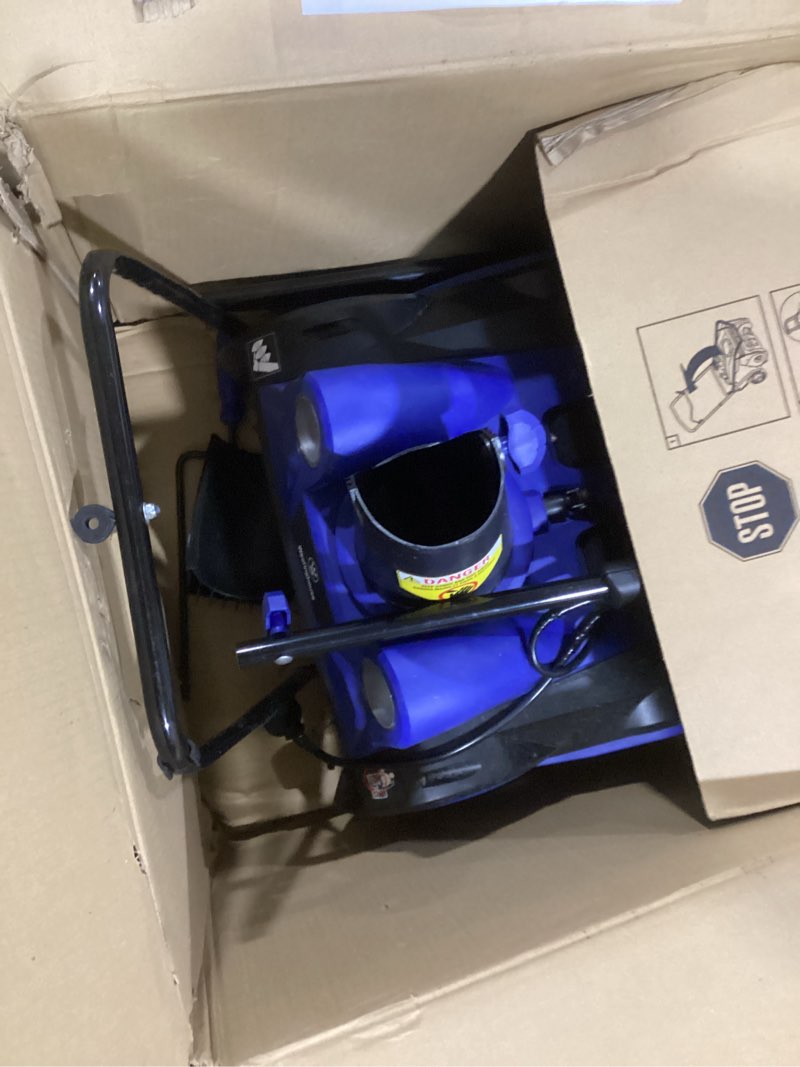 Condition photo showing Good Condition for Westinghouse WSnow18 Corded Snow Blower 18 Inch, Dual LED Lights, Electric Snow Blower with 25ft Throwing Distance, Plows 650lbs/min, Adjustable Chute