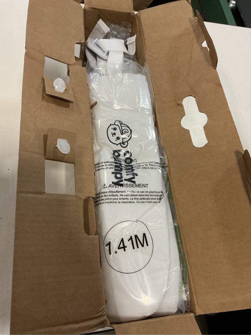 Condition photo showing Good Condition for comfybumpy 1-pack bed rail for toddlers 55.5" l x 19.5" h | toddler bed rails for twin, full, queen & king mattress size | swing down rail guard | mattress side rail for kids | white white 55.5” | standard | 1-pack