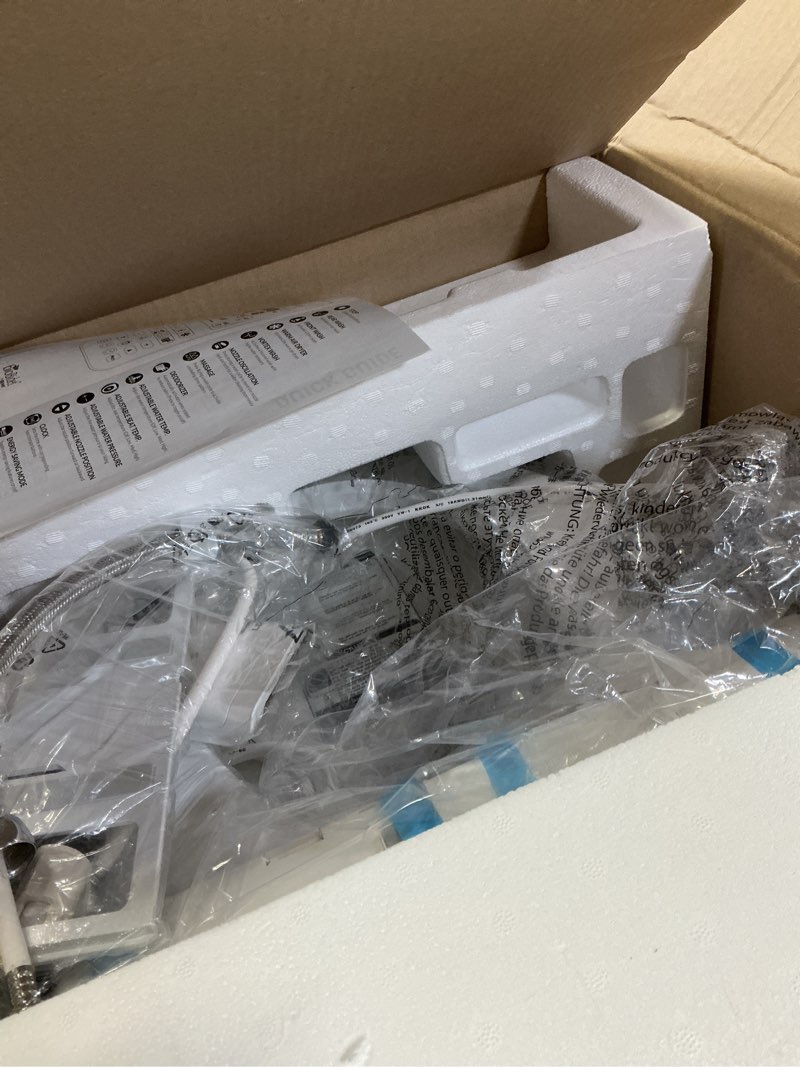 Condition photo showing Good Condition for bliss bb-2000 electric bidet seat for elongated toilet  white