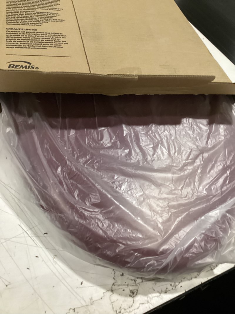 Condition photo showing Good Condition for bemis 1200slowt 373 plumbing fixtures toilet bidet seats, elongated, loganberry