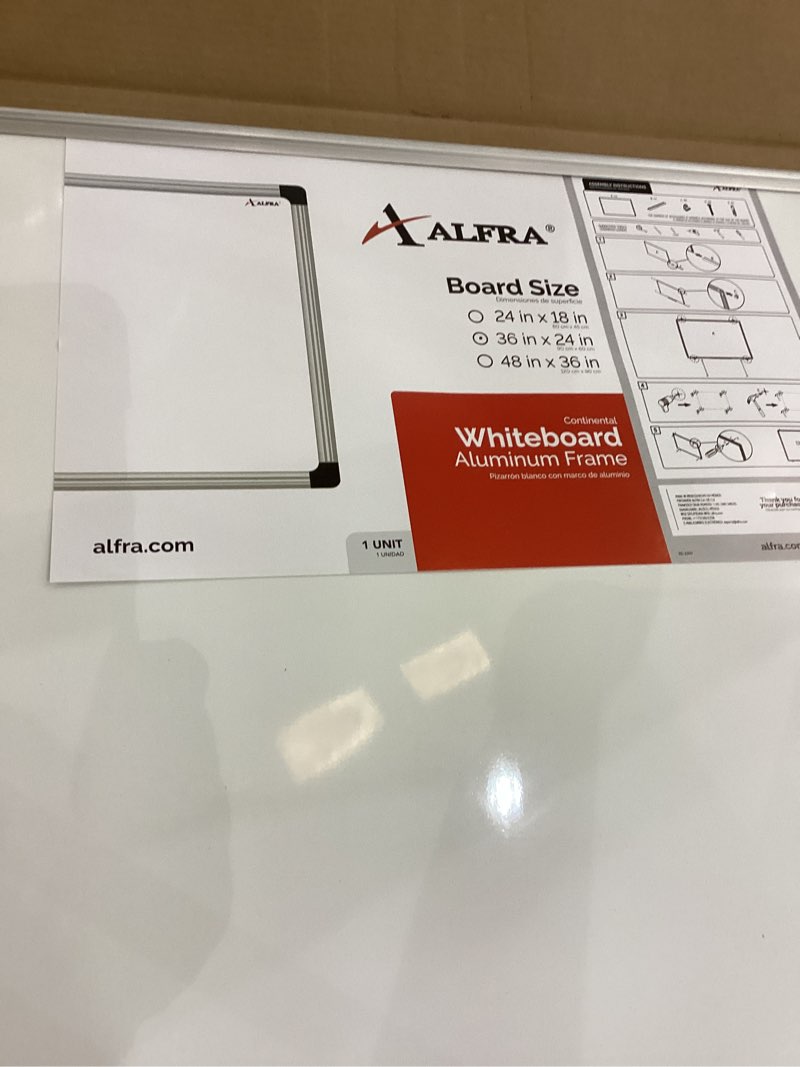 ALFRA Board Size O 24 in x 18 in O 36 in x 24 in O 48 in x 36 in