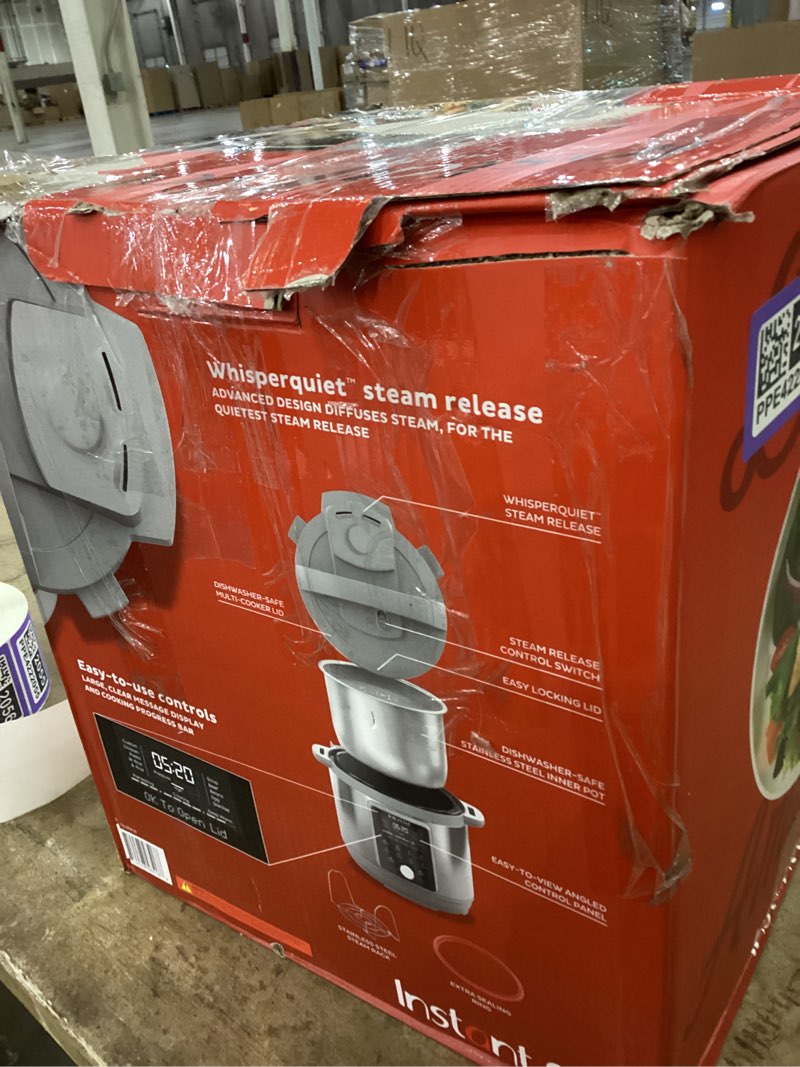 Condition photo showing As Is for Instant pot 