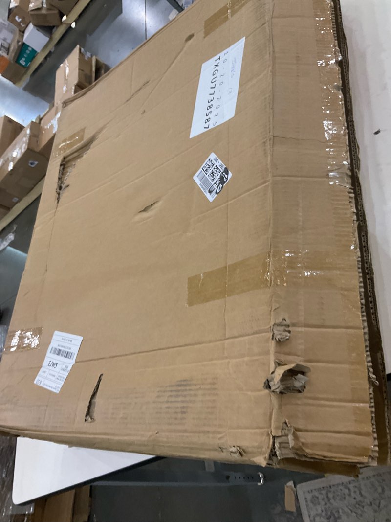 Condition photo showing As Is for Bun Pan Rack, Bakery Rack 20 Tier with Wheels, Aluminum Sheet Pan Rack for Full & Half Sheet - Kitchen, Restaurant, Cafeteria, Pizzeria, Hotel and Home, 26" L x 20.4" W x 70" H