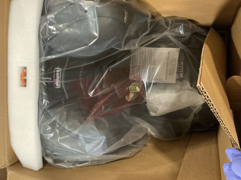 Condition photo showing New/Like New for chicco myfit cleartex harness + booster car seat - willow: fits 3 car seats across, metal, maximum weight 65 lbs