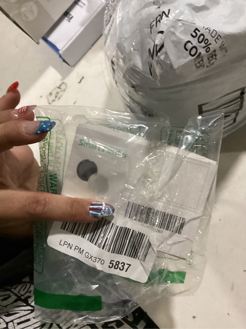 Condition photo showing New/Like New for 2 pack tracker tags [apple mfi certified] pair with apple find my (ios only) bluetooth air smart tags key finder item locator waterproof finder worldwide tracking for pets wallet backpack dogs luggage white
