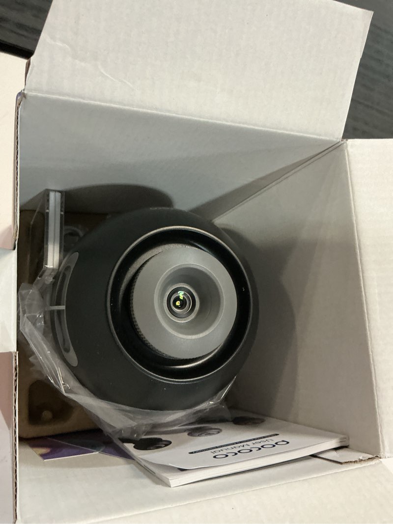Condition photo showing Good Condition for pococo galaxy star projector for bedroom with replaceable optical film discs, home planetarium night light projector with high-definition soft light for relax, study, and meditate, stress relief gifts black