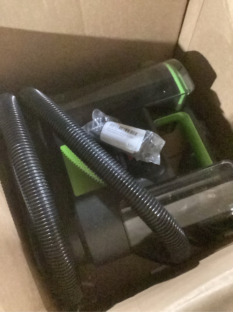 Condition photo showing New/Like New for bissell® little green® max pet portable carpet and upholstery deep cleaner, car/auto detailer, with self-cleaning tough stain tool and pet hair removal tool (3860) little green max pet
