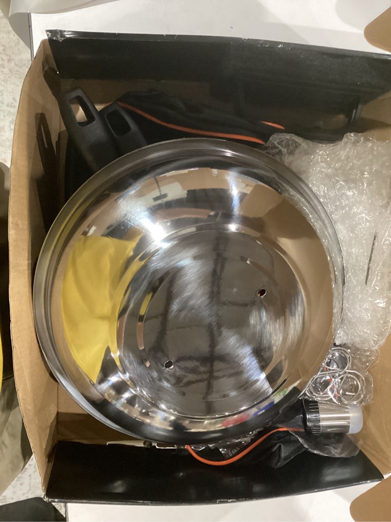 Condition photo showing As Is for 27pcs Griddle Accessories Kit for Blackstone, Professional Hibachi Flat Top Grill Tools, Enlarged Spatula Gift Set with Basting Cover?Burger Press Patty Maker for Outdoor BBQ Teppanyaki