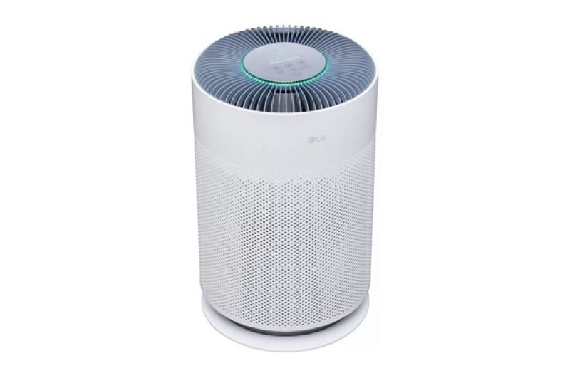 LG PuriCare 360 Air Purifiers for Home, Large and Small Room, Bedroom, Up to 2,059 ft² in 1 Hr with NanoFiber True HEPA Filter, 360 Degrees of Filtration, WiFi, Air Quality Monitor, Low Noise