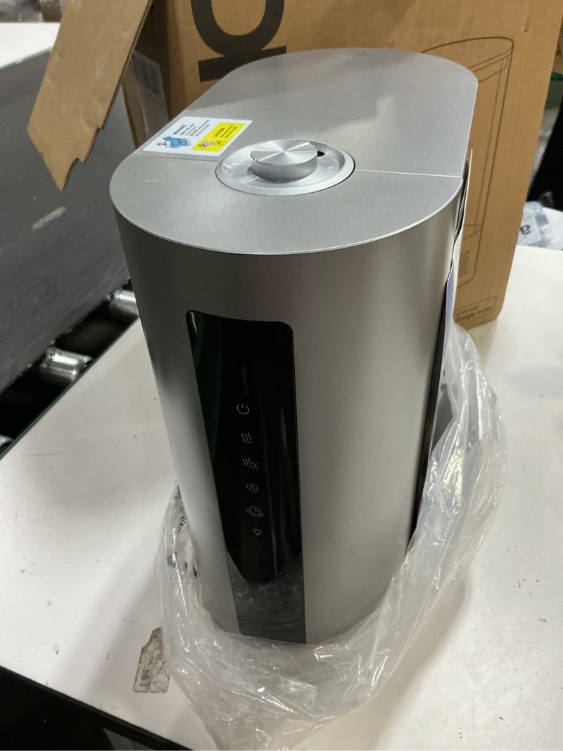 Condition photo showing Good Condition for dreo 6l humidifiers for bedroom, smart warm & cool mist for large room, 60hr quiet runtime for baby, plant, humidity sensor, indicator light, 12h timer, google/alexa, hm713s silver