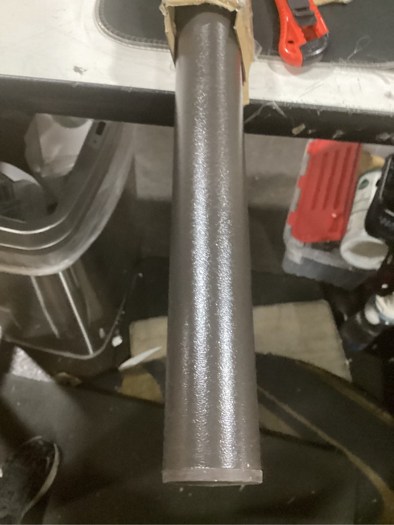 Condition photo showing Good Condition for blissun umbrella replacement lower pole, aluminium patio umbrella extension bottom pole replacement with bullet buckle, bronze - exact fit umbrellas only
