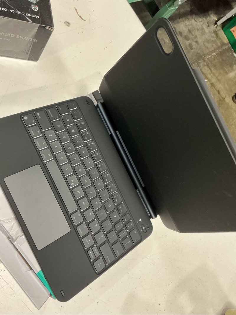 Condition photo showing Good Condition for esr ipad 11th(a16, 2025)/10th gen case with keyboard, magic keyboard case with backlit keys, easy-set floating cantilever stand, precision multi-touch trackpad, black black ipad 11'' (a16) /10.9"(10th)