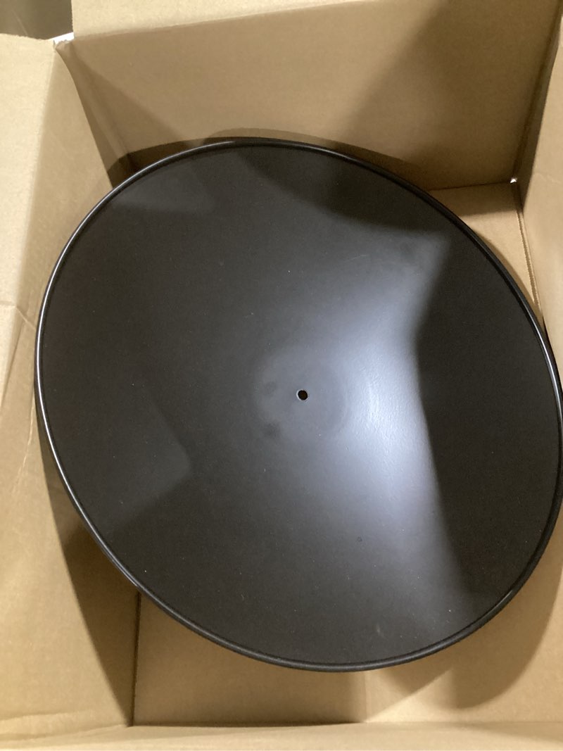 Condition photo showing As Is for Baffle for Bird Feeder, 15.7 Inch All Metal Heavy Duty Weather Protective Dome, Squirrel Weather Guard Cover for for Hanging Bird Feeders Hummingbirds Feeders Outdoor Large 15.7"