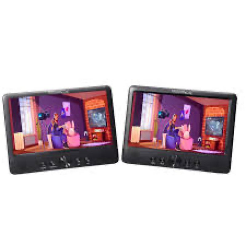 Proscan Elite 10.1" Dual Screen Portable CD DVD Media Player