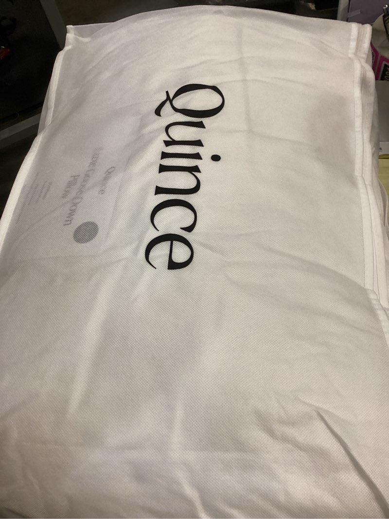 Condition photo showing New/Like New for quince luxe goose pillow, standard