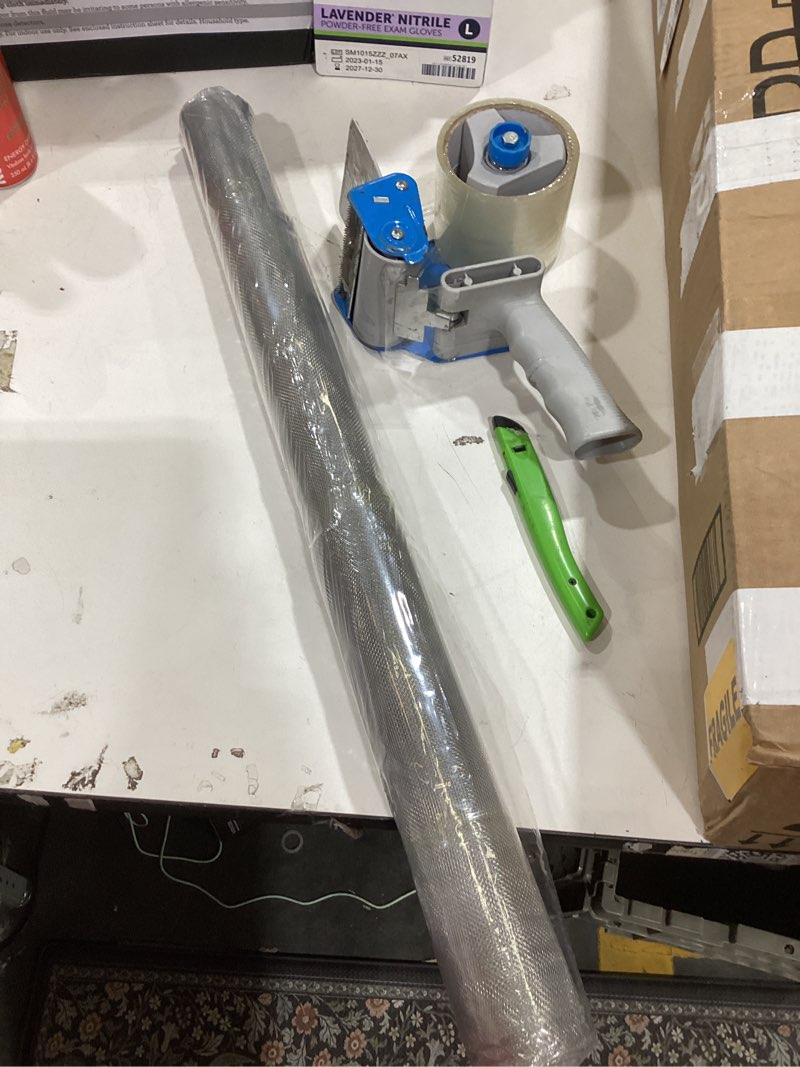 Condition photo showing Good Condition for 20 Mesh 304 Stainless Steel Mesh Screen, 24''×118''?60cm×300cm? Wire Screen Mesh, Rust Free Woven Wire Mesh, Metal Mesh Screen for Air Vents, Window Screen, Filters, Cage,Garden Covers 20mesh 24in×118in