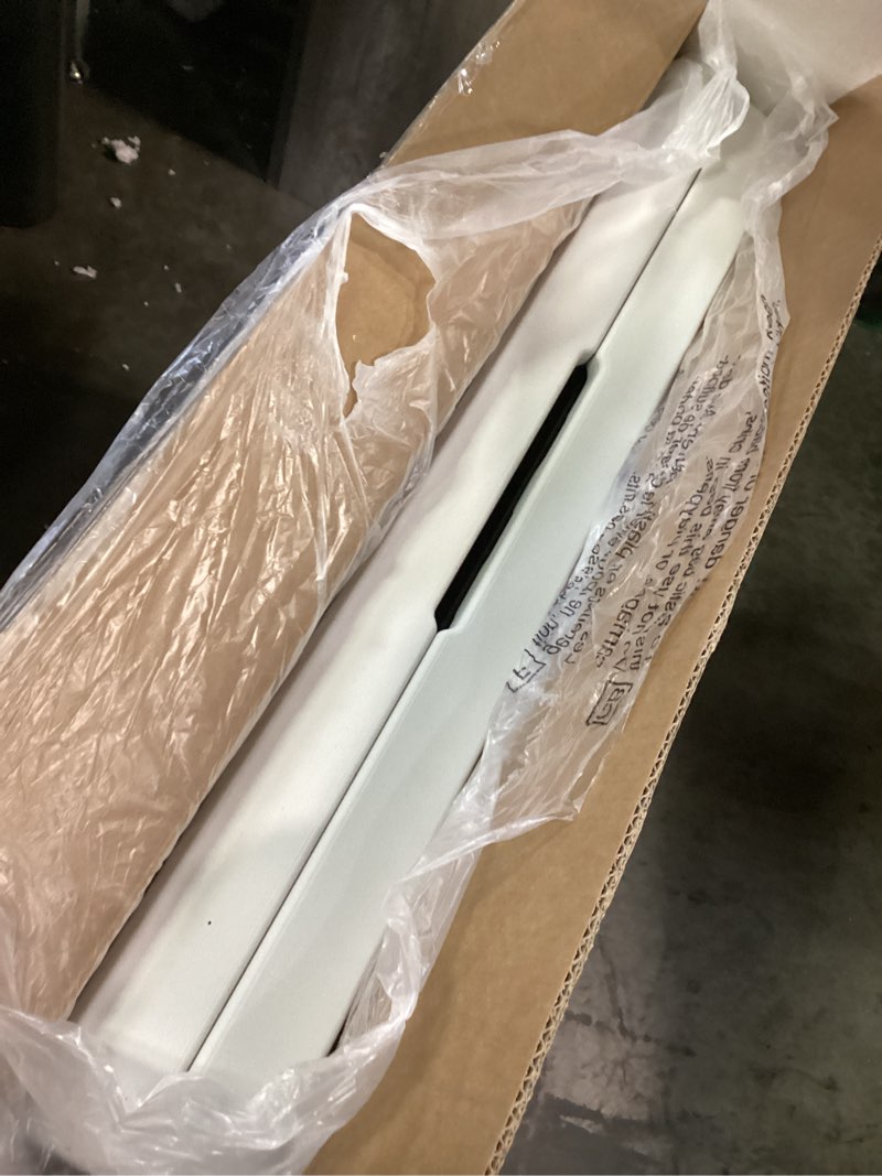 Condition photo showing Good Condition for 4ft Folding Table, Portable Fold-in-Half Adjustable Height Utility Table for Indoor/Outdoor Use, Durable HDPE & Steel, Stable & Lightweight, Multi-Purpose, White