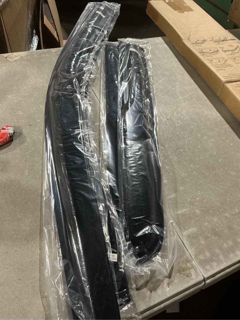 Condition photo showing Good Condition for kpy rain guards for 2019-2026 chevrolet silverado/gmc sierra 1500 double cab, out-channel window visor vent deflector, truck accessories for 2020-2026 chevy silverado/sierra 2500hd 3500hd extended cab 2019-2026 silverado/sierra 1500 double cab