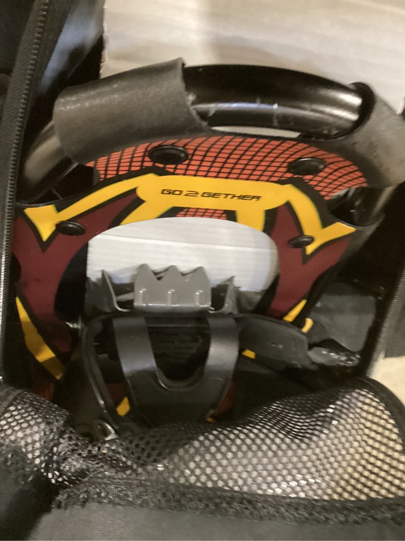 Condition photo showing Good Condition for G2 21/25/30/36 Inches Light Weight Snowshoes with Toe Box, EVA Padded Ratchet Binding, Heel Lift, Flexible Pivot Bar, Durable Back Strap, Trekking Poles, Carrying Bag, Snow Baskets(6 colors available) Yellow brown 25"(Up to 200lbs)