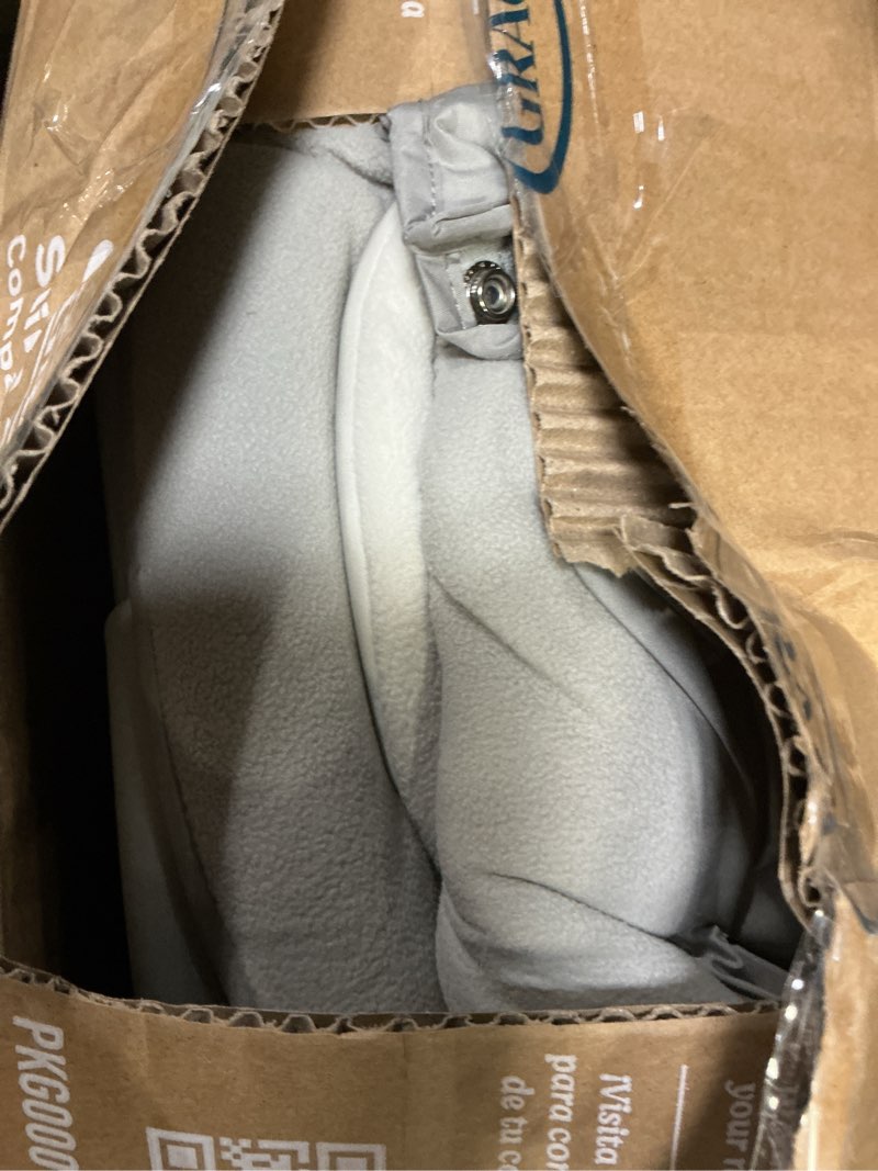 Condition photo showing As Is for Graco Slim Spaces Compact Baby Swing, Space Saving Portable Bay Swing with Height Adjustable Legs & Soft Toys, Reign