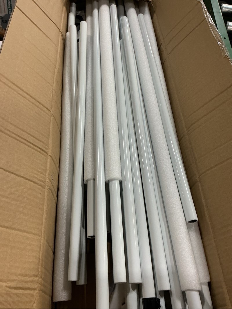 Condition photo showing As Is for Dearlomum Foldable Baby Playpen with Non Removable Mat, Extra Large Collapsible Play Yard for Babies & Toddlers, Portable Travel Playpen, Baby Activity Center for Indoor & Outdoor Use (Black 59"×71") 71x59 " Foldable Playpen Black with Non Removable Mat