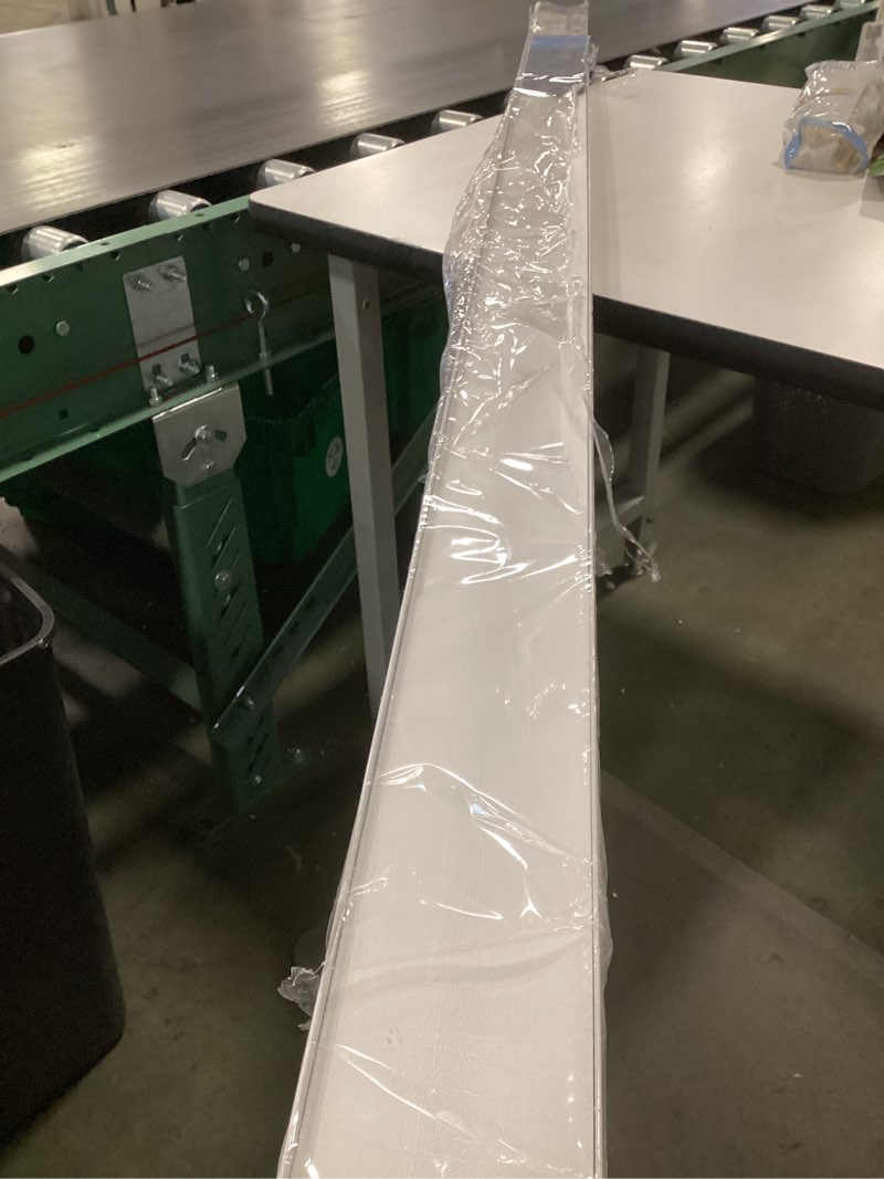 Condition photo showing As Is for LEVOLOR 13-Piece Off-white Plastic Vertical Headrail Vanes