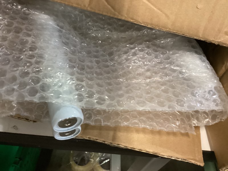 Condition photo showing Good Condition for Aduanbang Hand Rails for Outdoor Steps & Elderly,U-Shape Wall Mount Stair Railing, Porch, Deck, Garage & Garden Grab Bar, 2 Pack Safety Handle White - 2 Pack